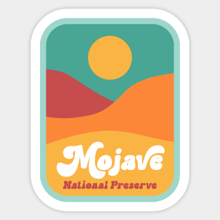 Mojave National Preserve Patch Camping Joshua Tree California Sticker